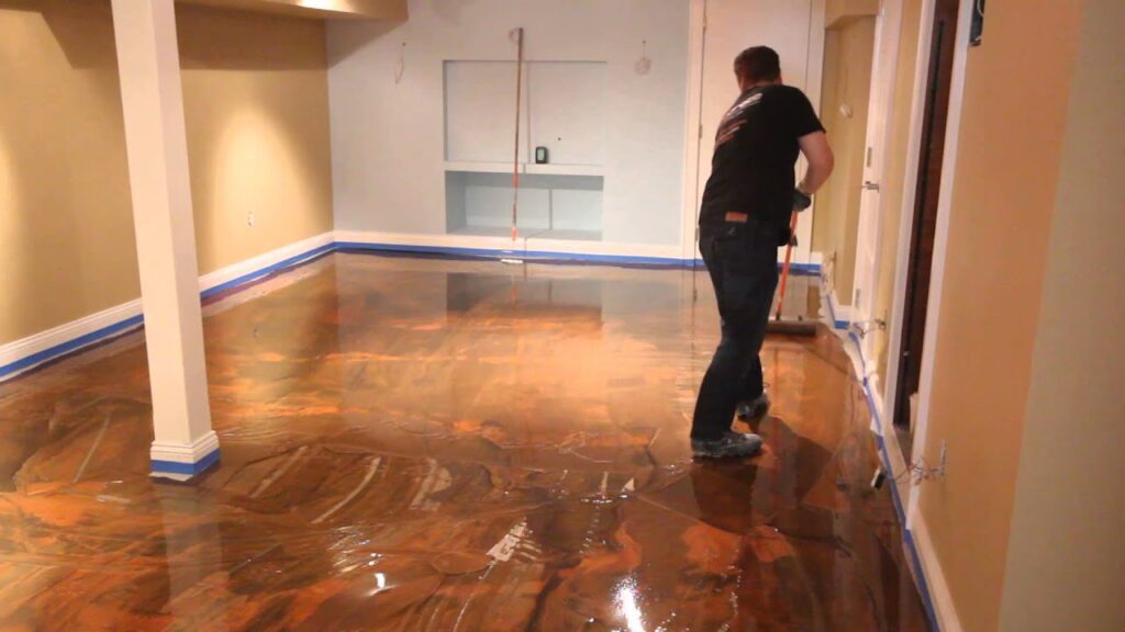 Metallic Epoxy Flooring