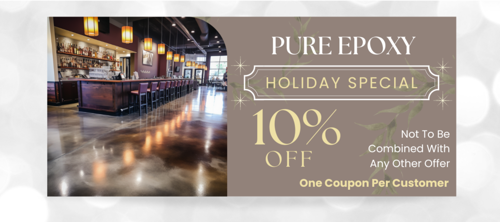 Restaurant Epoxy Floor Coupon